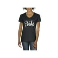 thumbnail image 1 of Women's T-Shirt V-Neck Short Sleeve - Bride, 1 of 5
