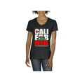 thumbnail image 1 of Women's T-Shirt V-Neck Short Sleeve - California Cali, 1 of 5