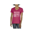 thumbnail image 1 of Women's T-Shirt V-Neck Short Sleeve - Cheer Mom Cheerleader, 1 of 5