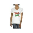 thumbnail image 1 of Women's T-Shirt V-Neck Short Sleeve - Christmas Dear Santa, 1 of 5