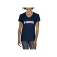 thumbnail image 1 of Women's T-Shirt V-Neck Short Sleeve - Memphis, 1 of 5