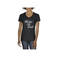 thumbnail image 1 of Women's T-Shirt V-Neck Short Sleeve - Mother of the Bride, 1 of 5