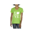 thumbnail image 1 of Women's T-Shirt V-Neck Short Sleeve - Ohio, 1 of 5