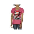 thumbnail image 1 of IWPF - Women's T-Shirt V-Neck Short Sleeve - Pirate Costume, 1 of 5