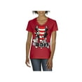 thumbnail image 1 of Women's T-Shirt V-Neck Short Sleeve - Pirate Costume, 1 of 5