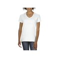 thumbnail image 1 of Women's T-Shirt V-Neck Short Sleeve - Queen Crown, 1 of 5
