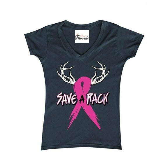 Women's T-Shirt V-Neck Short Sleeve - Save A Rack