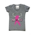 thumbnail image 1 of Women's T-Shirt V-Neck Short Sleeve - Save A Rack, 1 of 5