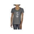 thumbnail image 1 of Women's T-Shirt V-Neck Short Sleeve - Sea Turtles Hawaii, 1 of 5
