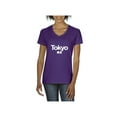 thumbnail image 1 of Women's T-Shirt V-Neck Short Sleeve - Tokyo, 1 of 5