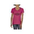 thumbnail image 1 of Women's T-Shirt V-Neck Short Sleeve - Welcome to Las Vegas Nevada, 1 of 5