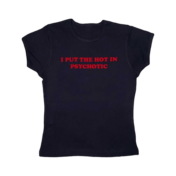 Women's T-Shirts Baby Tees For Women Graphic Crop Tops Summer Teen Girls Crew Neck T Shirts Casual Stylish Fashionable Comfortable Top