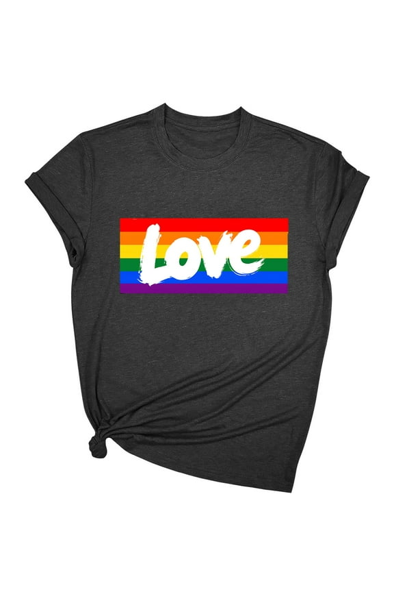 Women's T Shirts Clothes $5.00 Flower Outdoor and Home Wear Fashionable Printed Short Sleeved T-shirt Top