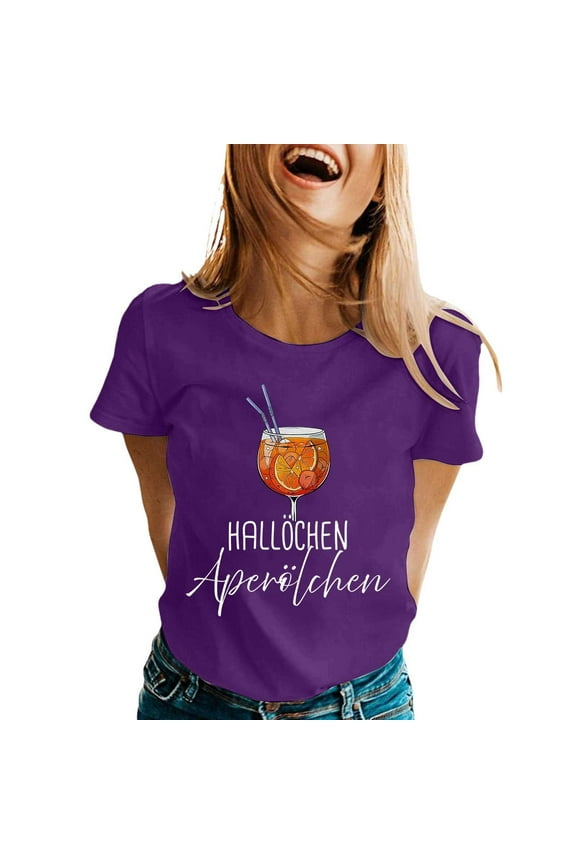 Women's T-Shirts Graphic Tee Summer Short Sleeve Top for Women - Stylish and Comfortable Casual Wear