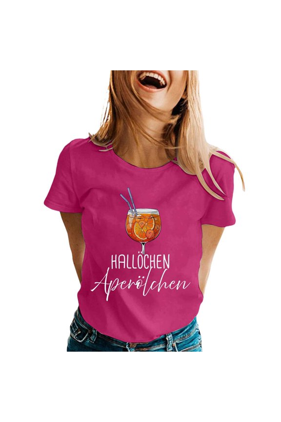 Women's T-Shirts Graphic Tee Summer Short Sleeve Top for Women - Stylish and Comfortable Casual Wear