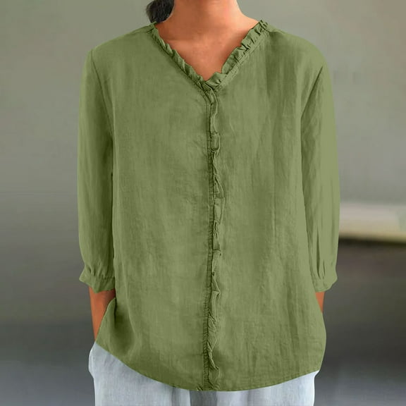 Women's T-Shirts Oversized Tops for Women Beach Round Neck Graphic Tee Ladies Short Sleeve Summer Tops Casual Baggy Plus Size Cotton T Shirts Green XXL