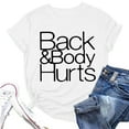 thumbnail image 1 of Women's T-Shirts Summer Short Sleeve Graphic Tee for Women Casual Top Fashionable Outfits for Everyday Wear and Attire, 1 of 2