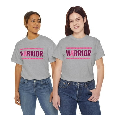 Women's T-shirt 'Fearless' Breast Cancer Awareness for Patient Survivor Tee