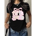thumbnail image 1 of Women's T shirt，Step into Fifth Grade in Style with This Adorable T - Shirt，Pattern printing，Loose，cotton，black,S-5XL, 1 of 1