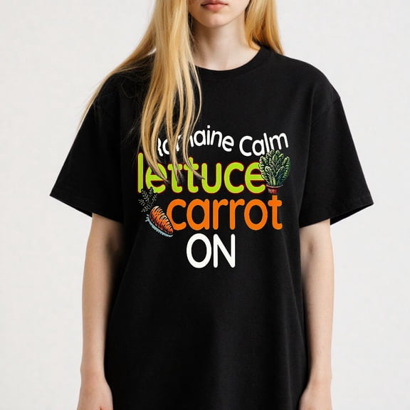 Women's T-shirt Vegetable Themed Graphic S 4-XL Short Sleeve Graphic Tee