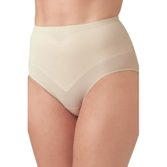 Women's TC Fine Intimates 4174 adJUST Perfect Shaping Waistline Brief (Black M)