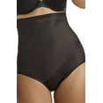 thumbnail image 1 of Women's TC Fine Intimates 4435 Tummy Tux High Waist Brief Panty (Black 2X), 1 of 3