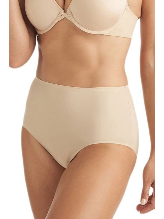 Women's TC Fine Intimates A4-115 Wonderful Edge Modern Brief Panty (Black S)