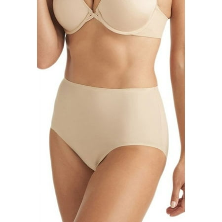 Women's TC Fine Intimates A4-115 Wonderful Edge Modern Brief Panty (Nude 2X)