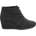 thumbnail image 1 of Women's TOMS Kala Desert Wedge Bootie Forged Iron Grey Suede 7.5 M, 1 of 2