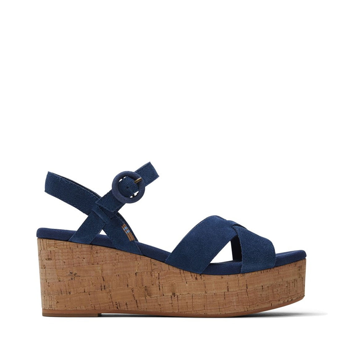 Toms top navy sandals