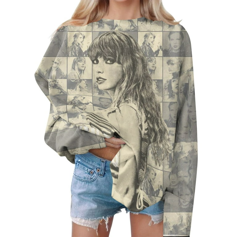 Whos Swift Anyway Shirt Women Oversized Swift Tour Concert T Shirt Swifty  Merch Shirt 1989 Singer Fans ERAS Tee Top, Grey, Medium : : Fashion
