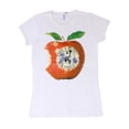 thumbnail image 1 of Women's Take A Bite New York City Shirt, White XL, 1 of 1
