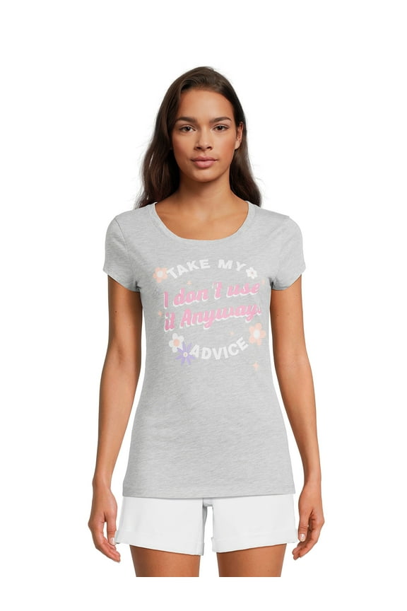 Women's Take My Advice Short Sleeve Graphic T-Shirt