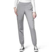 Women's Tall Pluse Size Comfort Waist Jogger Scrub Pant