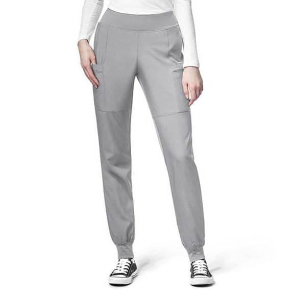 Women's Tall Pluse Size Comfort Waist Jogger Scrub Pant