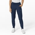 thumbnail image 1 of Wink W123 Women's Comfort Waist Cargo Jogger Scrub Pant Tall, Navy, 1X Womens, 1 of 6