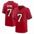 thumbnail image 1 of Women's Tampa Bay Irving 7 Red Stitched T-Shirts Sports Player Game Top, Medium, 1 of 1