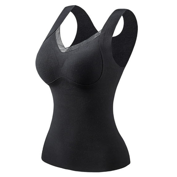 Women's Tank Top with Built-In Bra, Lace Patchwork V-Neck Design, Sleeveless Cami for Comfortable Daily Wear, All Seasons Casual Blouse Made of Nylon and Spandex
