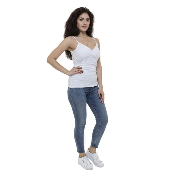Women's Tank Top Cami for Nursing Breastfeeding and Maternity by Lunarable