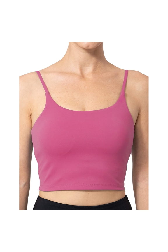 Women's Tank Top Camisole Blouse Sleeveless Chest Pad Movement Undershirts