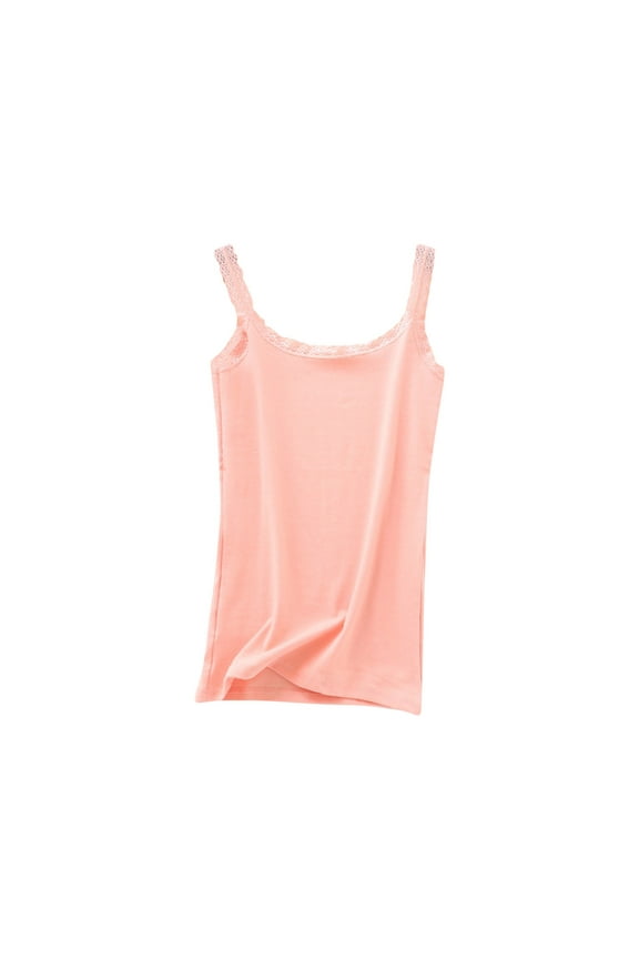 Women's Tank Top Plus Size Basic Summer Cotton T-Shirts Thin Breathable Comfortable Camisole Solid Color Women Vests Tops Undershirts