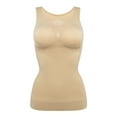 thumbnail image 1 of Women's Tank Top Seamless Camisole Body Shaper Vest With Removable Pads Bra Shapewear Camisole Cami Tummy Control Tank Top  Shapewear, 1 of 6