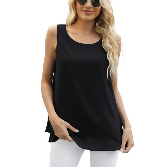 Women's Tank Top Tuni Shirt for Legging Loose Blouse Trendy Fashiom Tshirts Surt Summrer Tabk Tops
