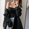 thumbnail image 1 of Women's Tank Tops $4.98 Relaxed Fit Ice Silk Camisole Beautiful Back Thin Shoulder Straps Base Strapless Bra With Breast Pads, 1 of 9