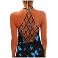 thumbnail image 1 of Women's Tank Tops Camisole Loose Solid Print V-Neck Sleevelesss Plus Size Undershirts, 1 of 7