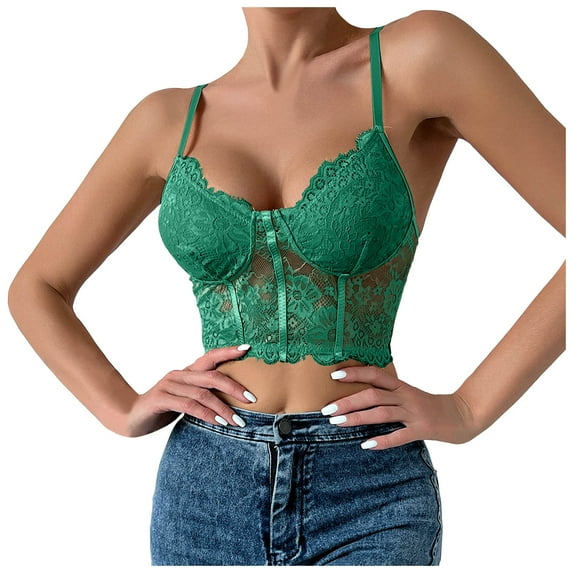 Women's Tank Tops Sexy Lace High End Design Sense Short Style Sleeveless T Shirts for Women