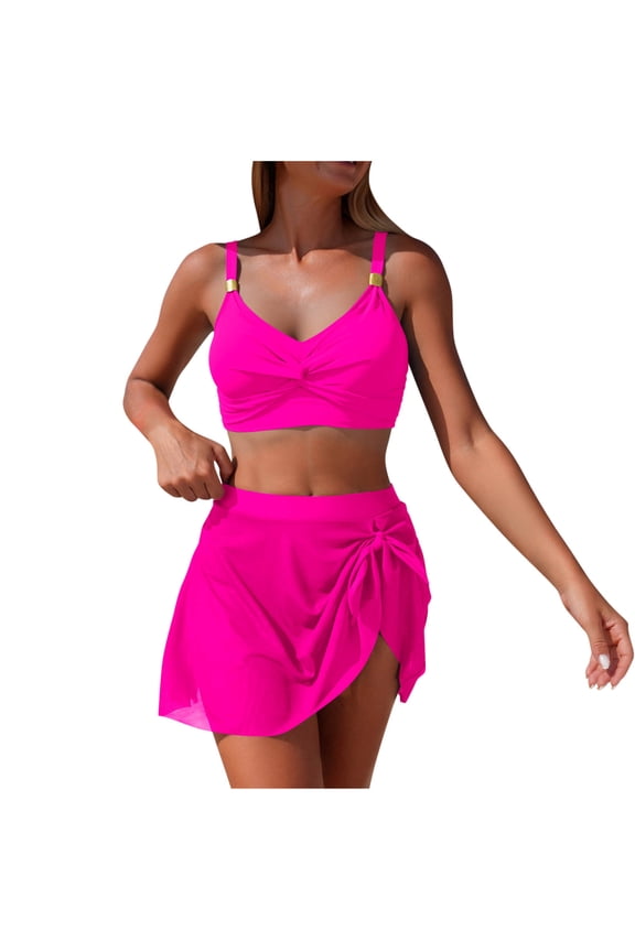 Women's Tankini Swimsuit, Off-Shoulder Bikini Set with Removable Padding, High-Waisted Bathing Suit, Soft Fabric for Beach, Pool, Vacation