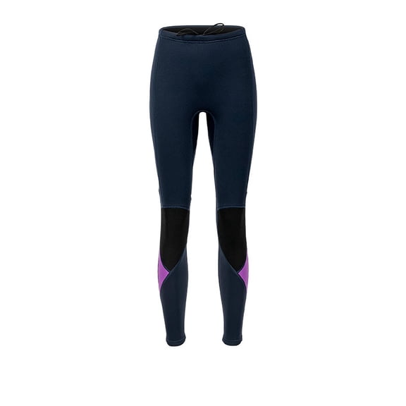 Women's Tankini Swimsuits 3mm Diving Suit Two-piece Diving Pants Cold-proof And Warm Diving Pants Snorkeling And Surfing Swimming Pants Purple,M