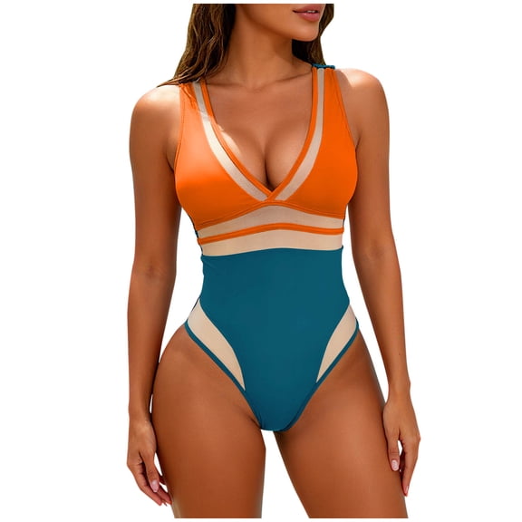 Women's Tankini Swimsuits Tummy Control Bathing Suits Swim with High Waisted Bottom Conjuntos De Bikini para Mujeres
