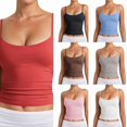 thumbnail image 1 of Women's Tanks & Camis Cotton Spaghetti Strap Camisole for Women Summer Layering Casual Tank Tops, 1 of 6